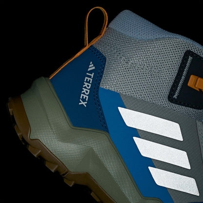 Adidas Terrex Ax4r Mid Sl Çocuk Gri Koşu Ayakkabısı