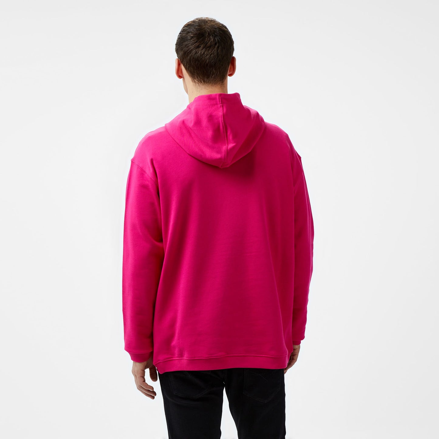 Les Benjamins 704 Unisex Pembe Hoodie