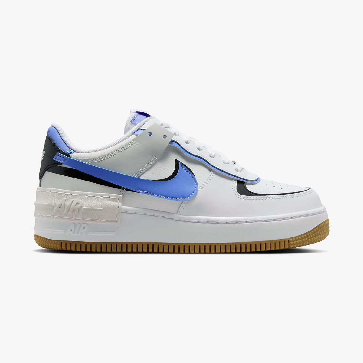 Nike Air Force 1 Shadow Kadın Beyaz/mavi/ Siyah Sneaker