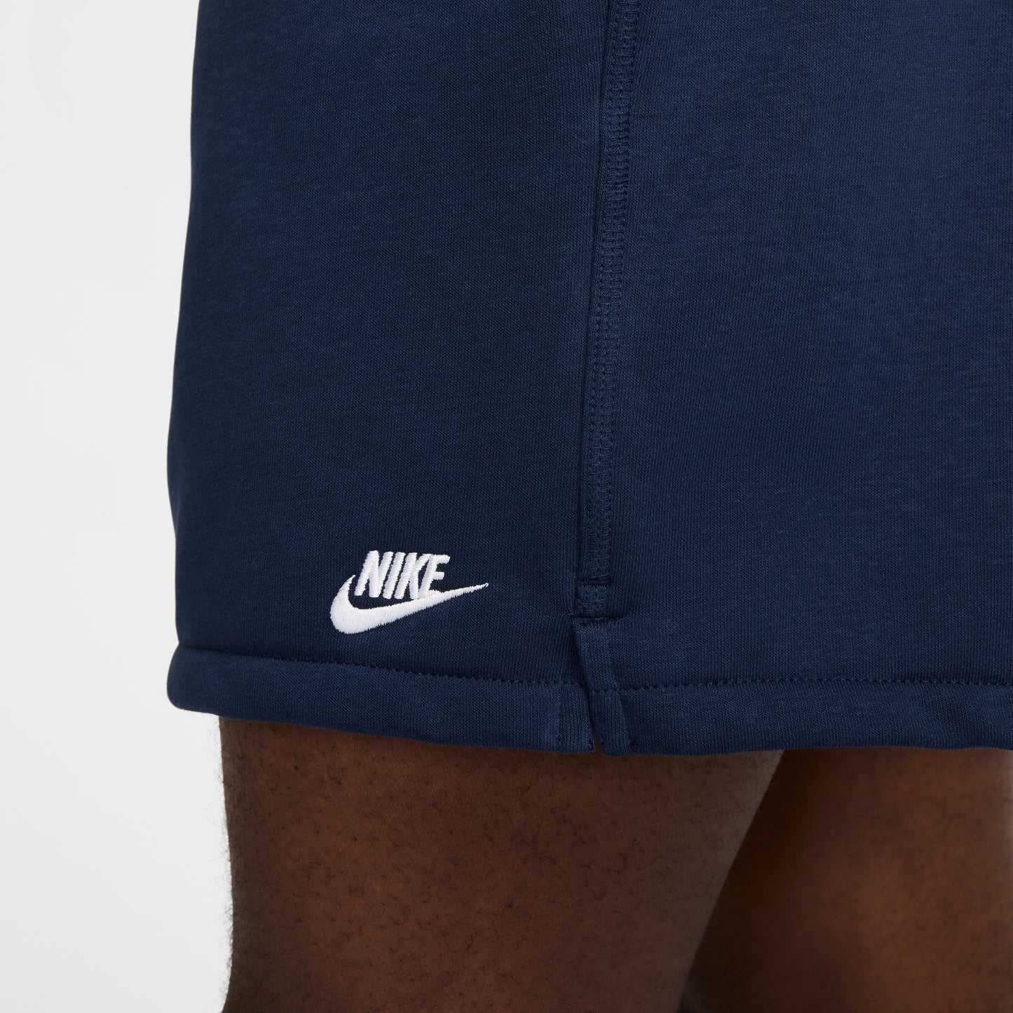 Nike Club Flow French Terry Erkek Lacivert Şort
