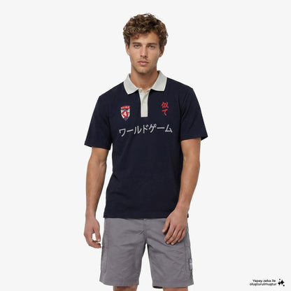 Unıted4 Regular Fit Erkek Mavi T-shirt