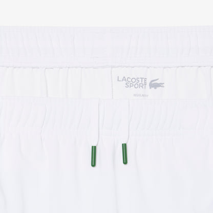 Lacoste Erkek Regular Fit Ultra Dry Beyaz Şort