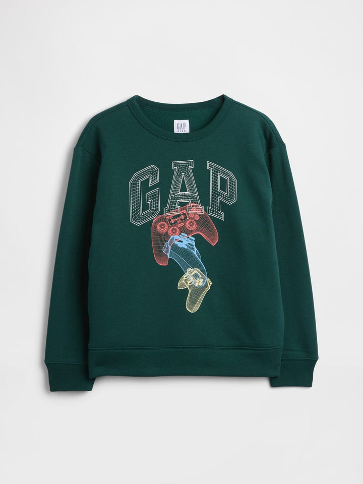 Bej Relaxed Gap Logo Sweatshirt