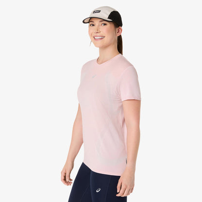 Asics Road Seamless Ss Top Kadın Turuncu Koşu Sweatshirt