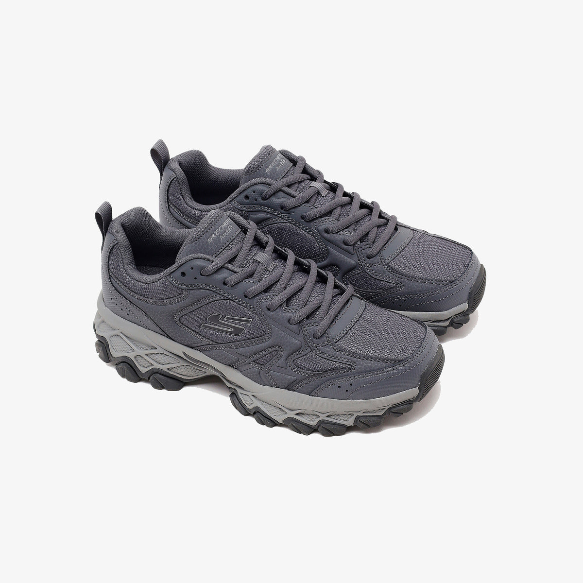 Skechers Arch Fit Akhidime Erkek Siyah Spor Ayakkabı
