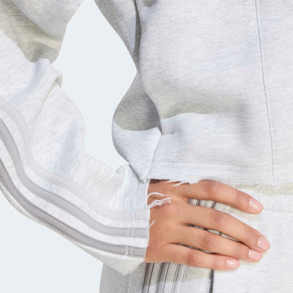 Adidas Superstar Track 2.0 C Hoody Kadın Gri Sweatshirt