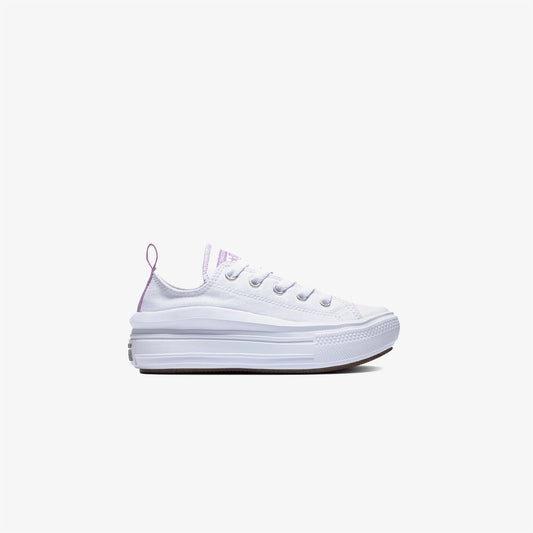 Converse Chuck Taylor All Star Move Canvas Platform Çocuk Beyaz Sneaker