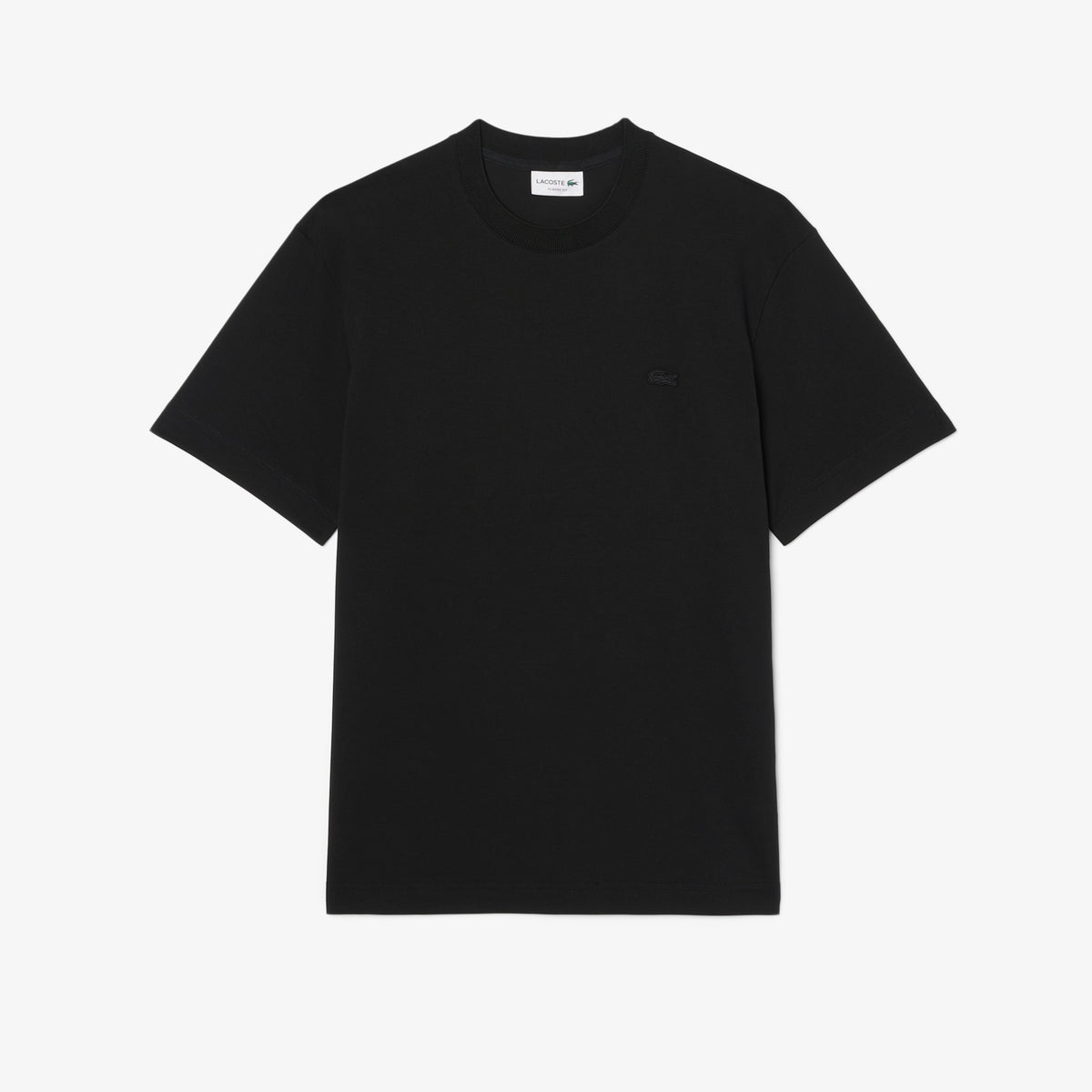 Lacoste Classic Fit Erkek Siyah T-shirt