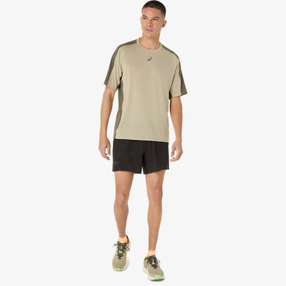 Asics Fujitrail Elite Ss Top Erkek Yeşil T-shirt