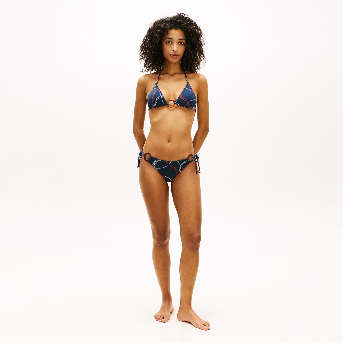 Tommy Hilfiger Elevated Kadın Lacivert Bikini Altı