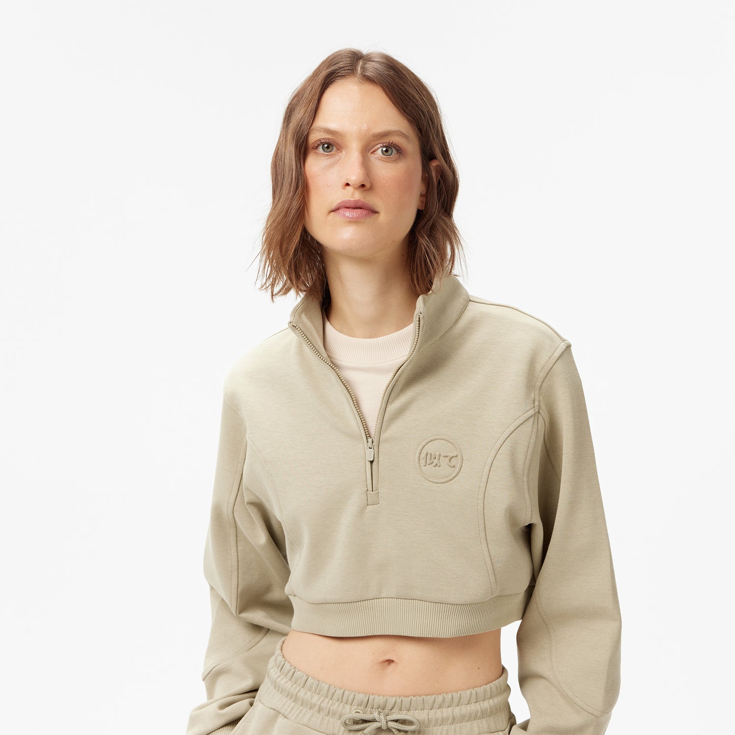 United4 Classic Kadın Kahverengi Sweatshirt