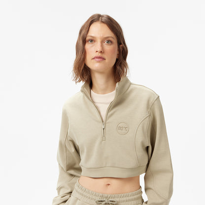 United4 Classic Kadın Kahverengi Sweatshirt