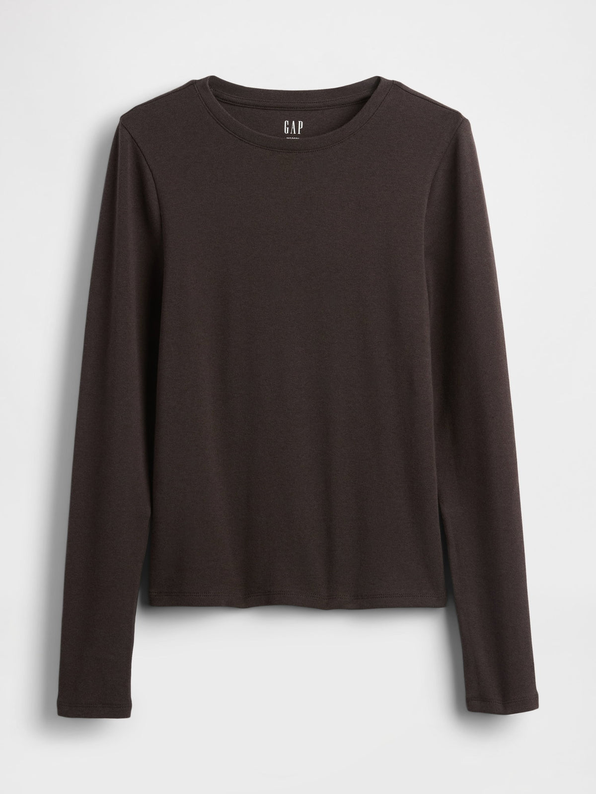 Koyu Gri Modern Shrunken T-shirt