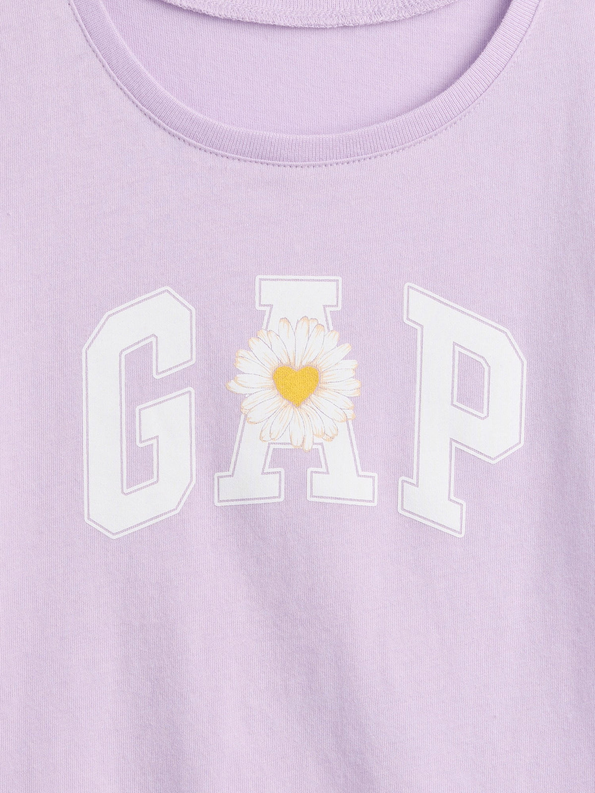 Lila Babygap Logo T-shirt