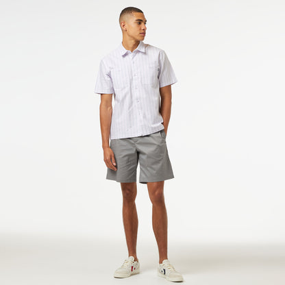 Huf Parker S/s Work Erkek Mor Gömlek