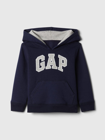 Lacivert Gap Logo Kapüşonlu Sweatshirt