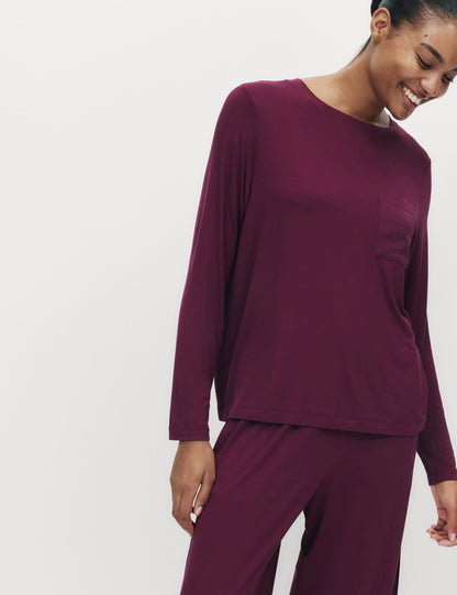 Uzun Kollu Pijama Üstü