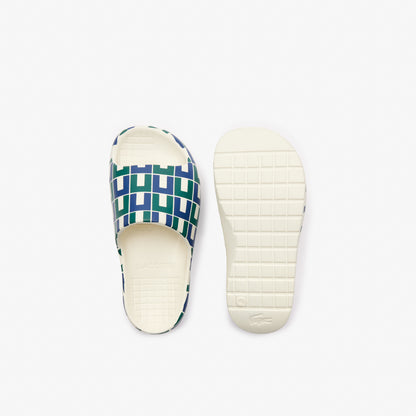 Lacoste Serve Slide 2.0 Kadın Beyaz Terlik