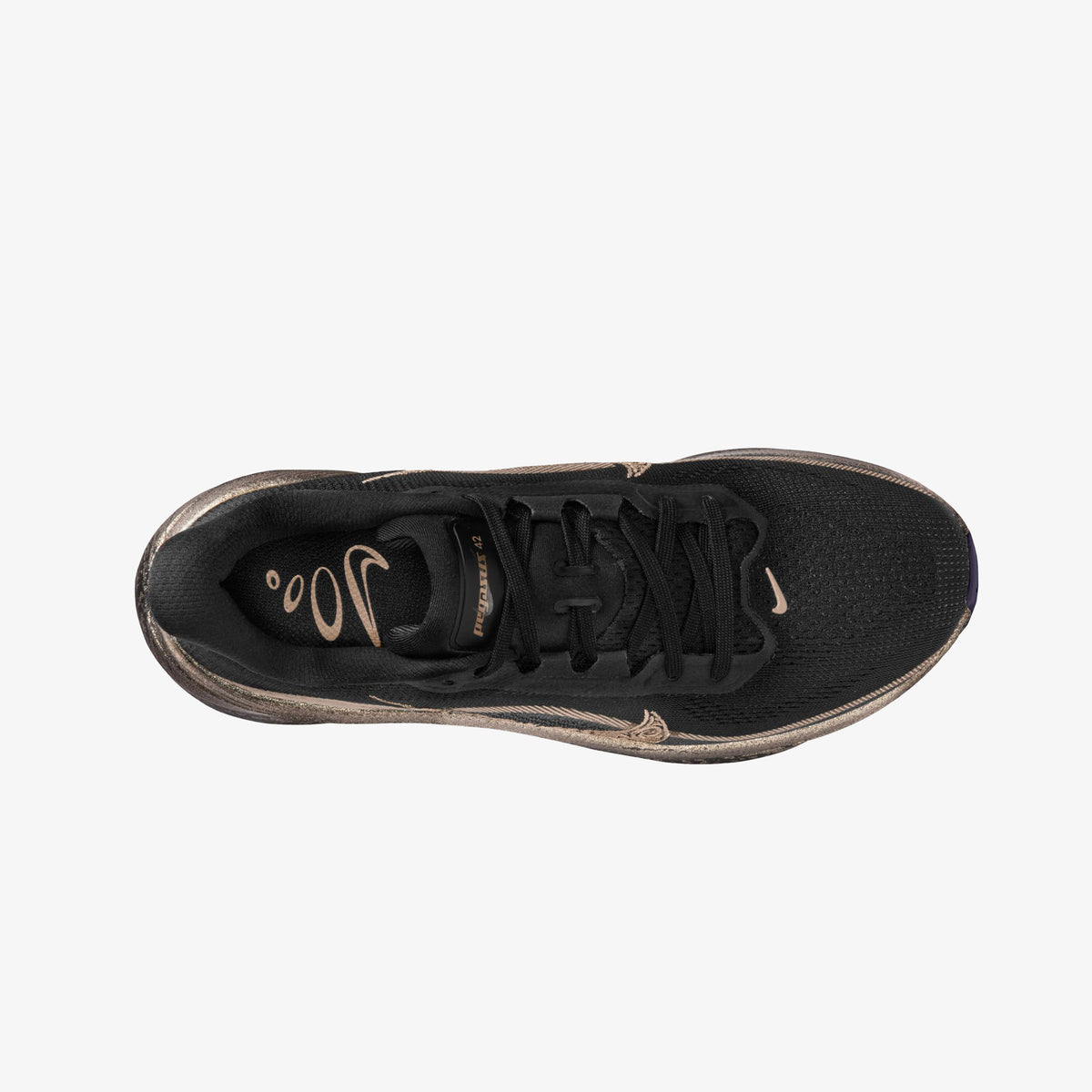 Nike Air Zoom Pegasus 42 Kadın Siyah Spor Ayakkabı
