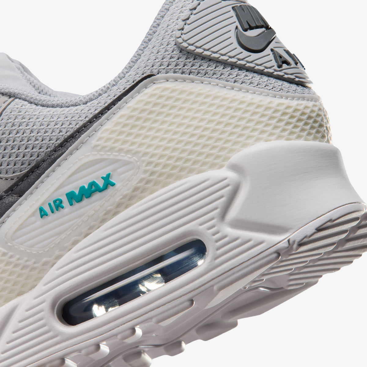 Nike Air Max 90 Prm Erkek Gri Spor Ayakkabı