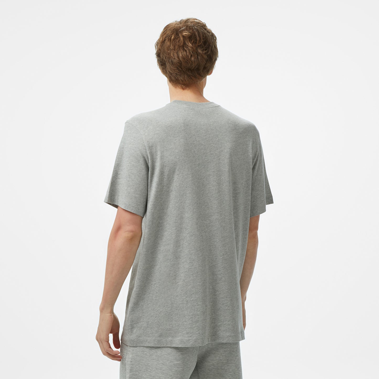 Nike Sportswear Icon Swoosh Erkek Gri T-shirt