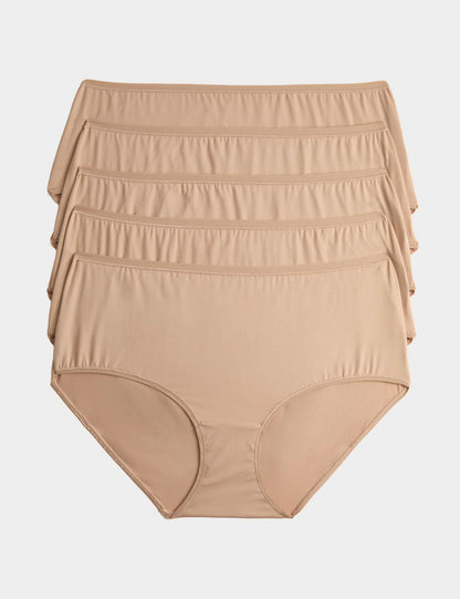 5’li Microfibre Yüksek Bel Külot Seti
