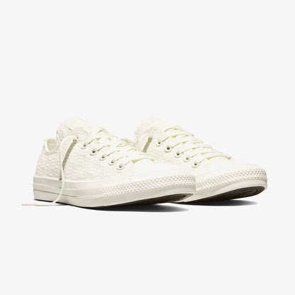 Converse Chuck Taylor All Star Unisex Çiçek Işlemeli Krem Sneaker