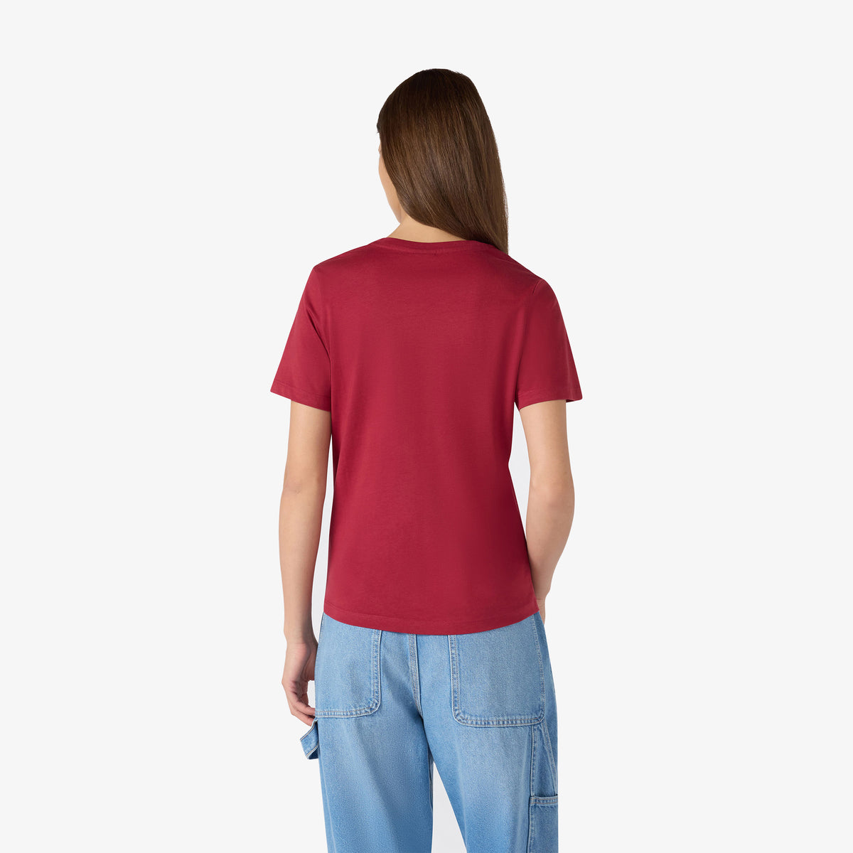 Champion Short Sleeve Kadın Kahverengi T-shirt