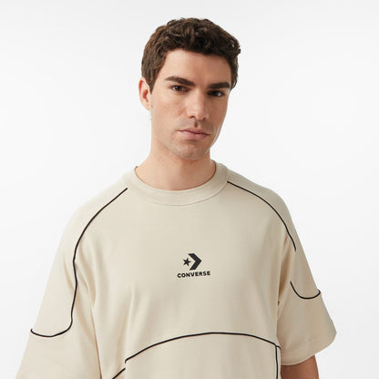 Converse Erkek Bej T-shirt