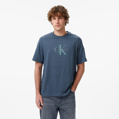 Calvin Klein Hero Monologo 20s Erkek Mavi T-shirt