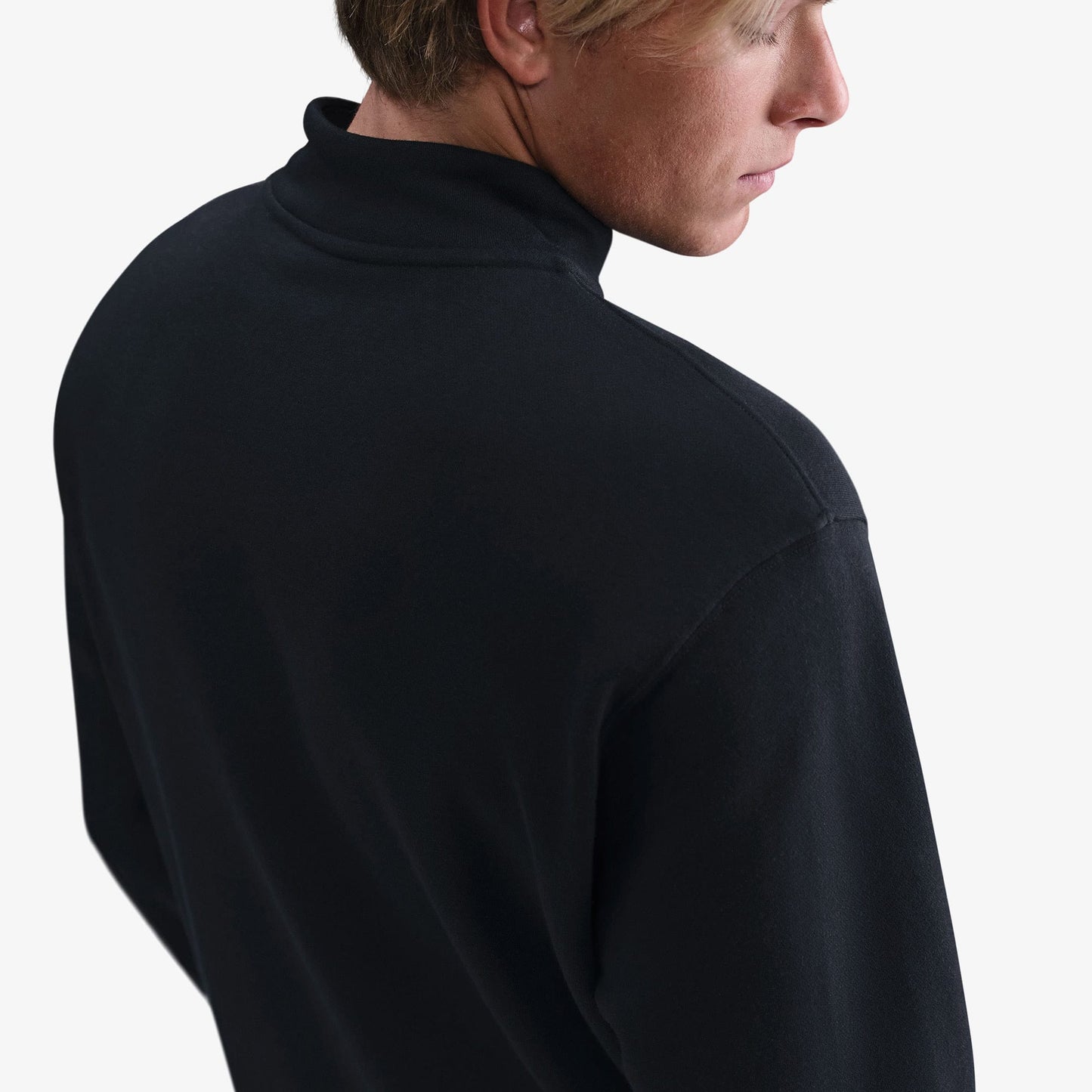 Nike Sportswear Club Fleece Top Erkek Siyah Sweatshirt