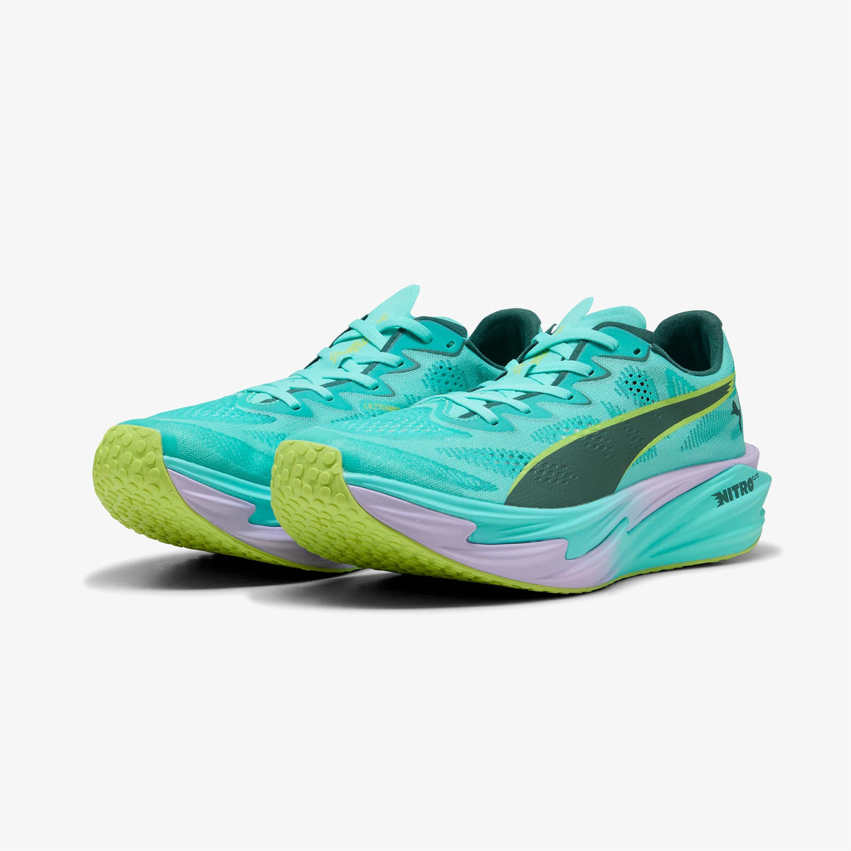 Puma Deviate Nitro Elite 4 Erkek Yeşil Spor Ayakkabı