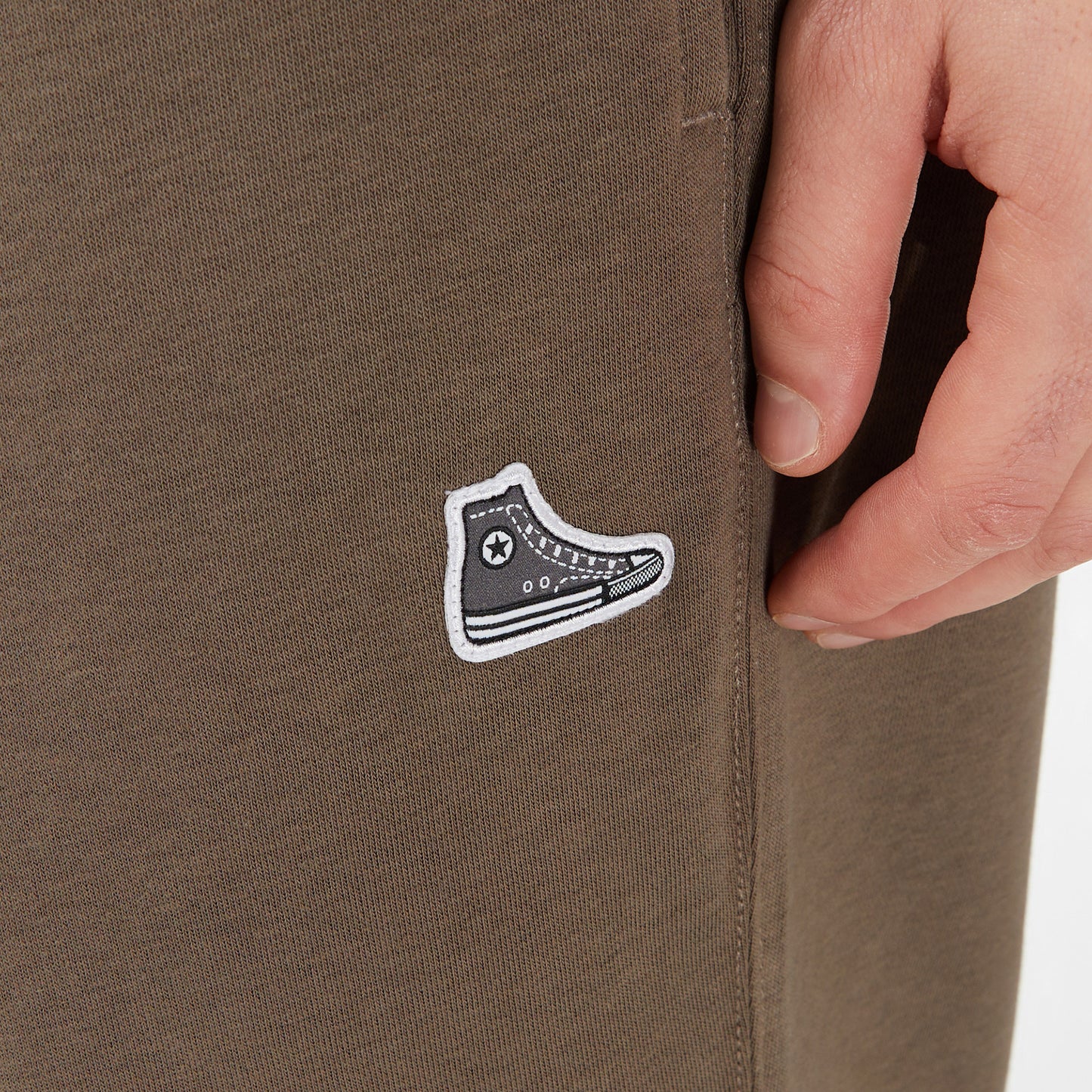 Converse Sneaker Patch Erkek Gri Eşofman Altı