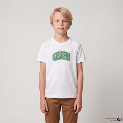 Market City Streets Beyaz T-shirt