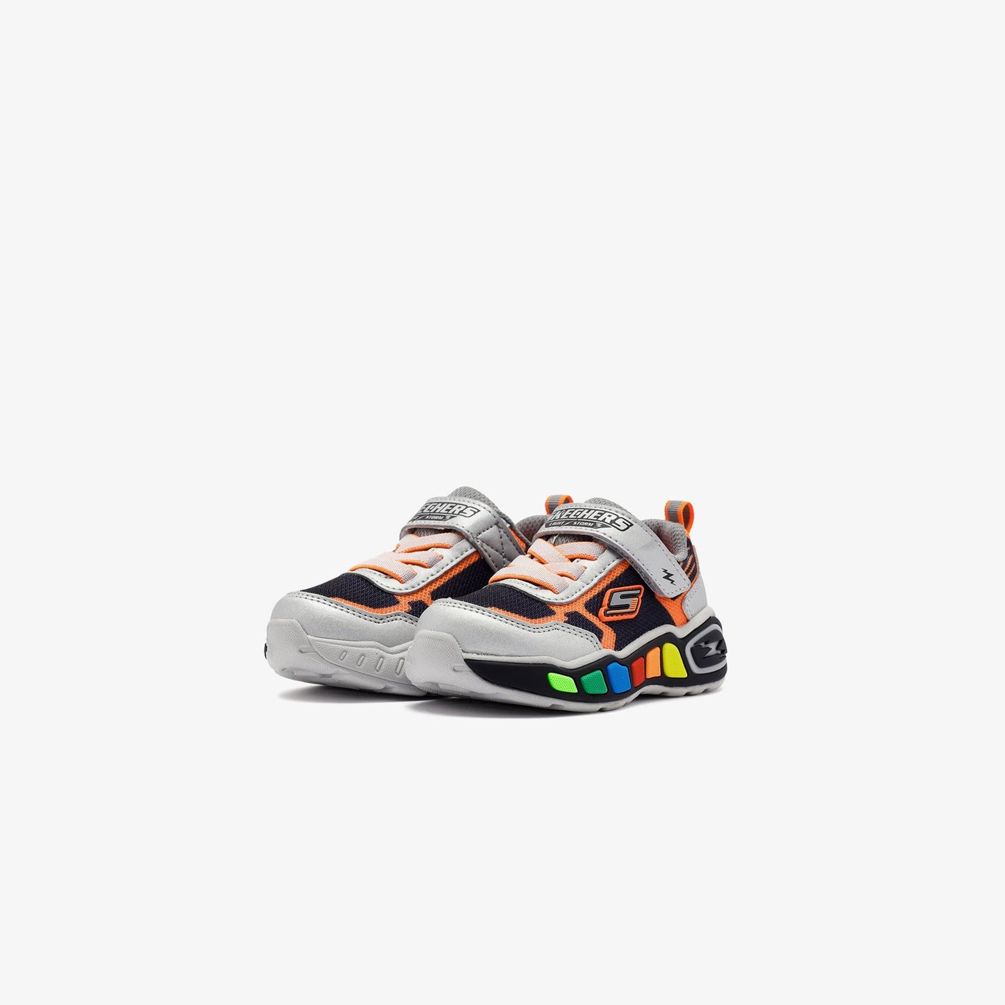 Skechers Play Scene Bebek Gümüş/siyah Spor Ayakkabı