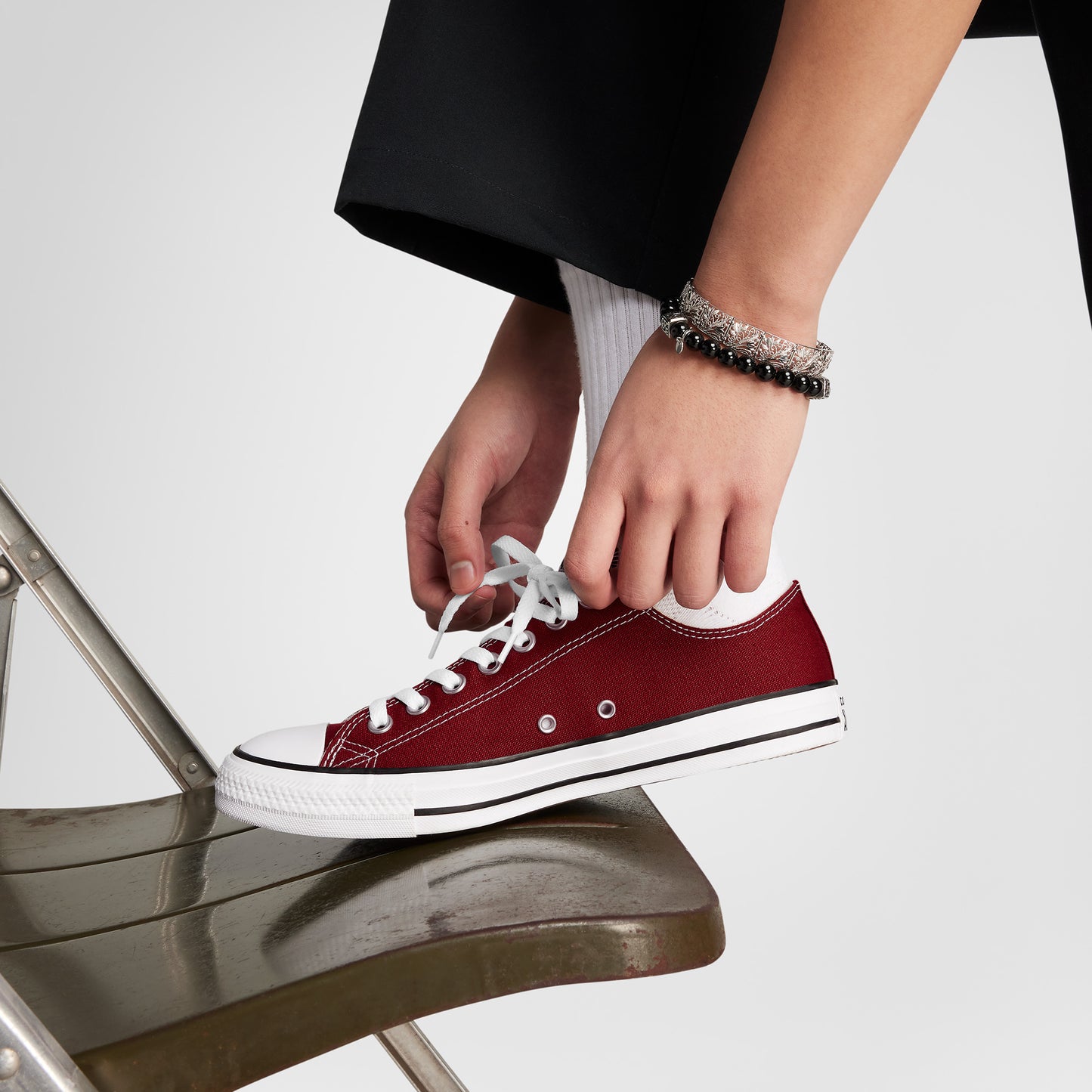 Converse Chuck Taylor All Star Unisex Bordo Sneaker