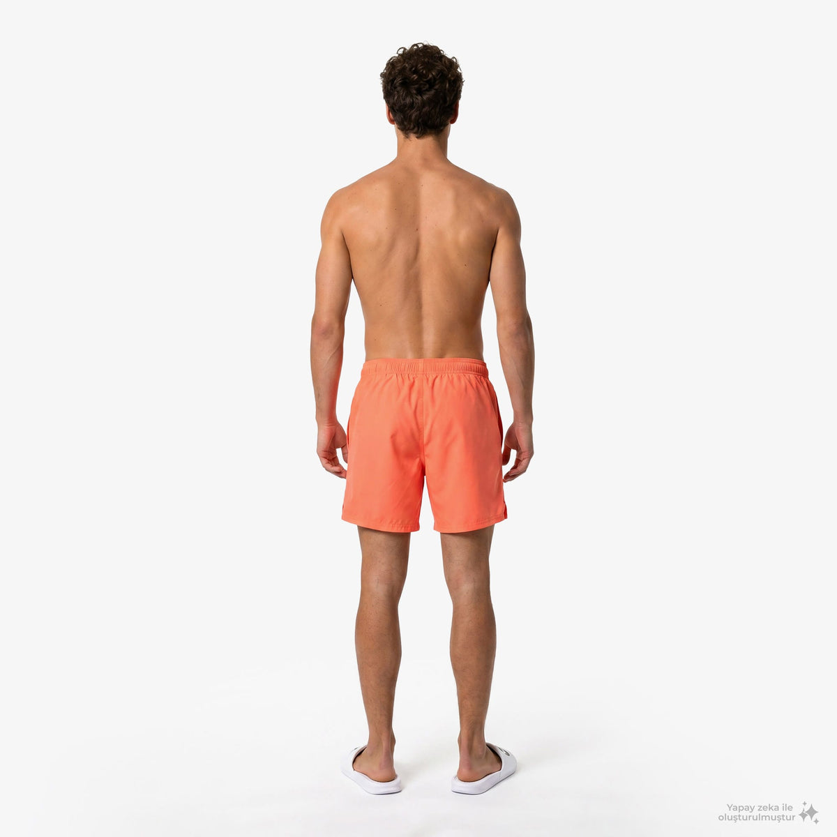 Nike Swim Breaker Solid Essential Erkek Turuncu Deniz Şortu