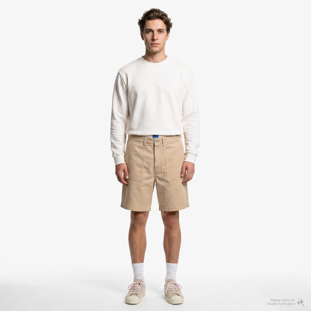 Hugo Gutwin262s Erkek Bej Pantolon