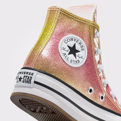 Converse Chuck Taylor All Star Eva Lift Platform Çocuk Sarı Platform Sneaker