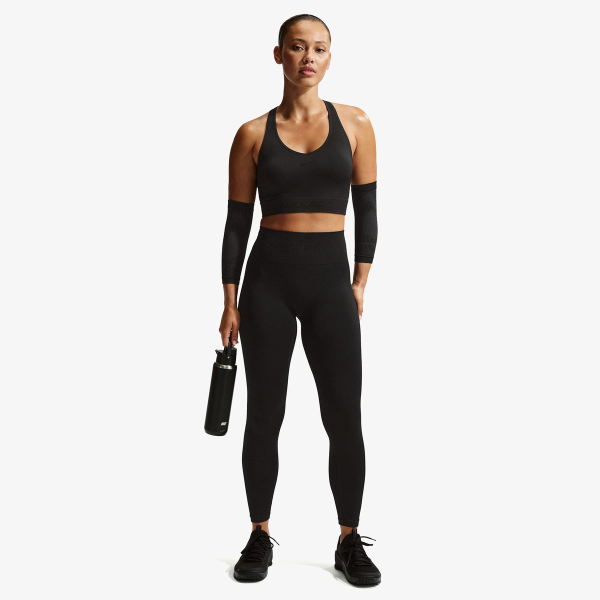 Nike Pro Seamless Kadın Siyah Antrenman Taytı