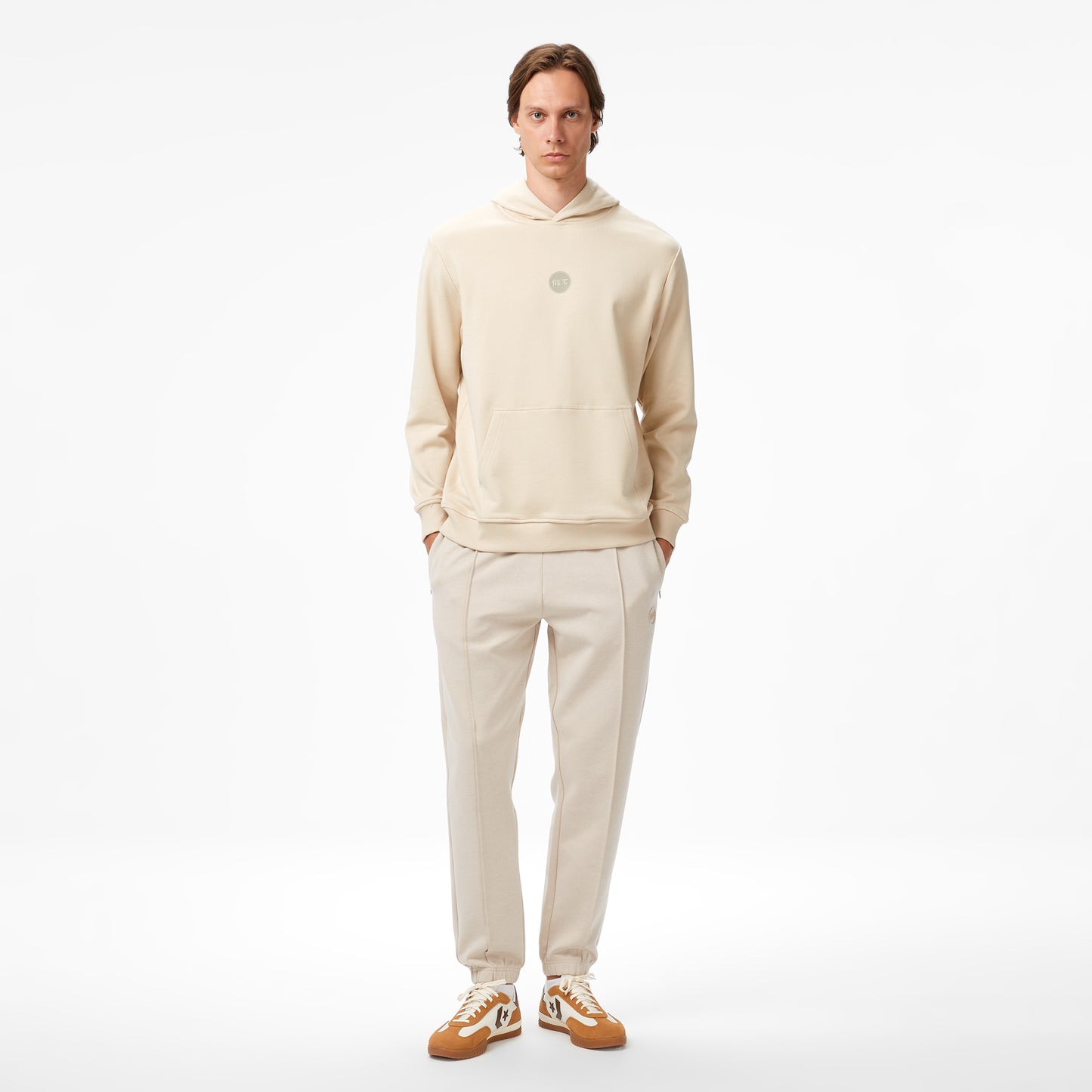 United4 Erkek Krem Sweatshirt