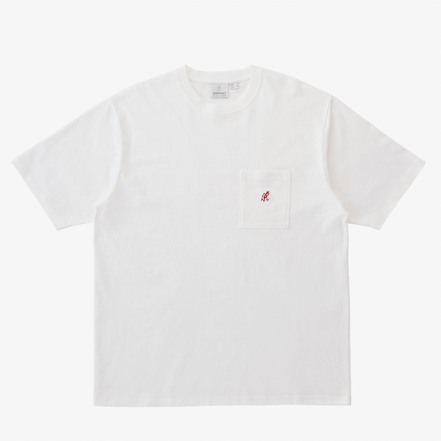 Gramicci One Point Erkek Beyaz T-shirt