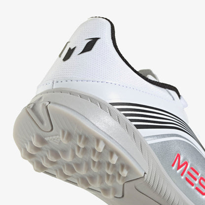 Adidas F50 Messı League Çocuk Beyaz Halı Saha Kramponu