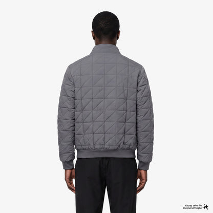 Lacoste Regular Fit Erkek Gri Mont
