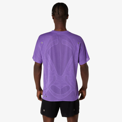 Asics Metarun Ss Top Erkek Krem T-shirt