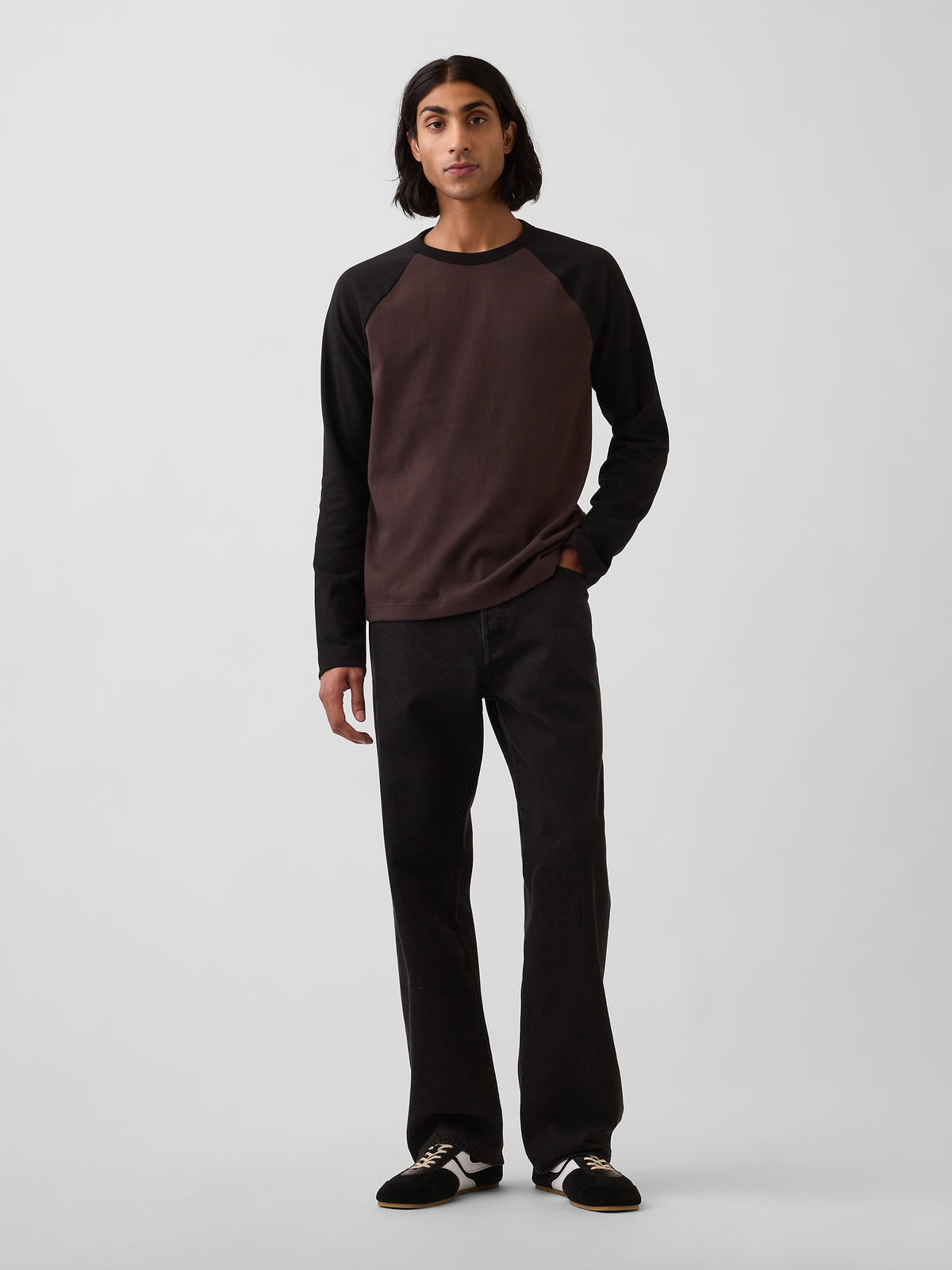 Siyah Heavyweight Relaxed T-shirt