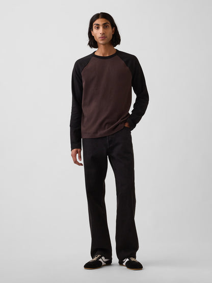 Siyah Heavyweight Relaxed T-shirt