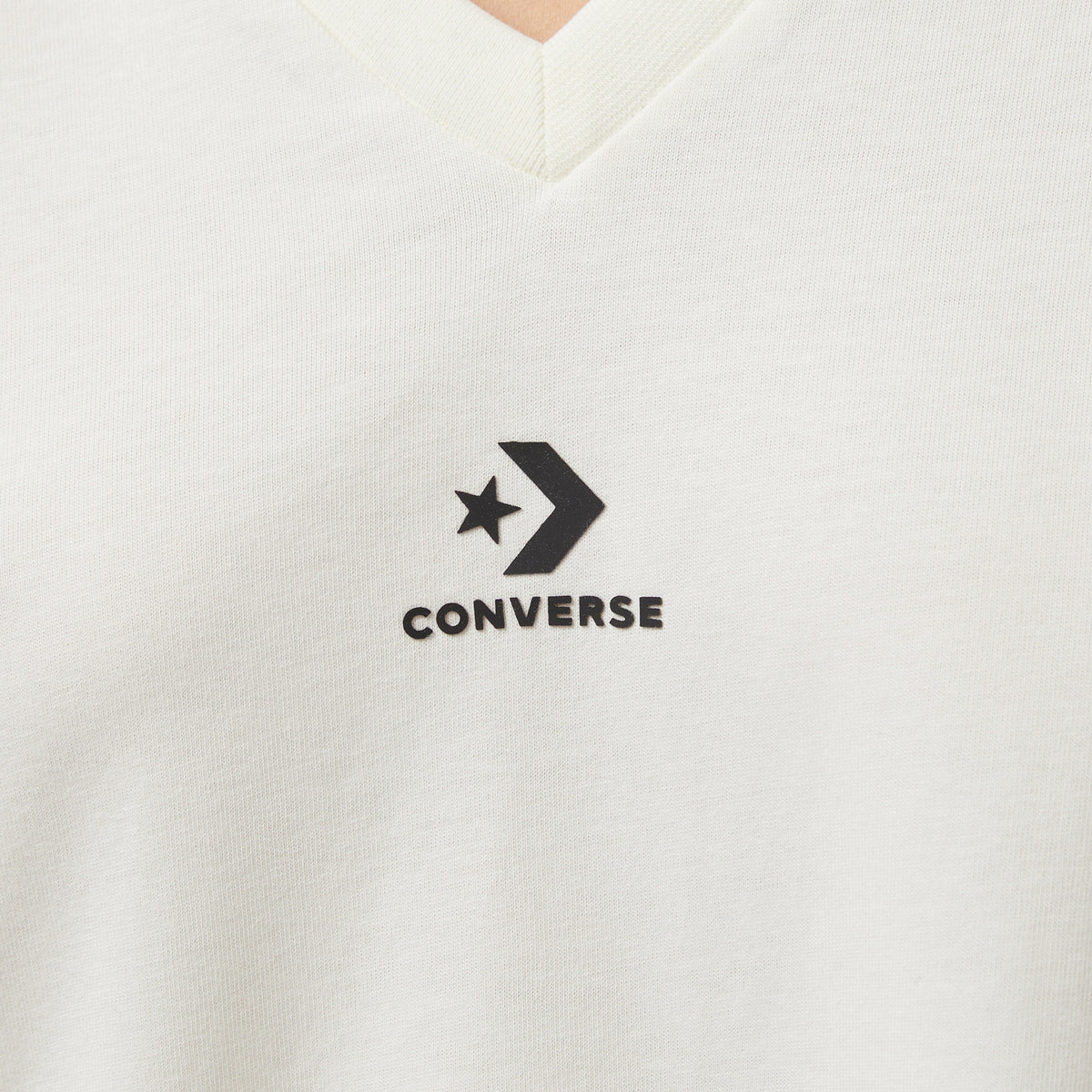 Converse Kadın Krem T-shirt
