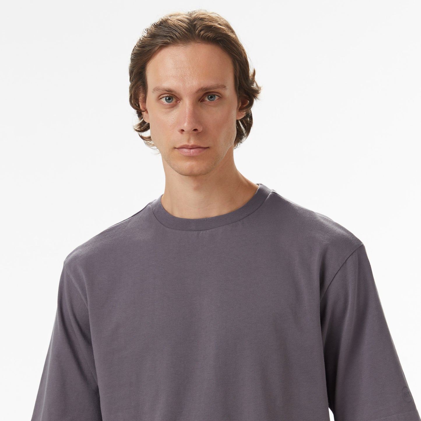 United4 Erkek Gri T-shirt