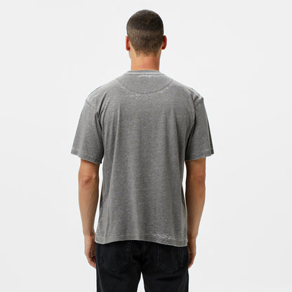 Karl Kani Serif Burnout Erkek Gri T-shirt